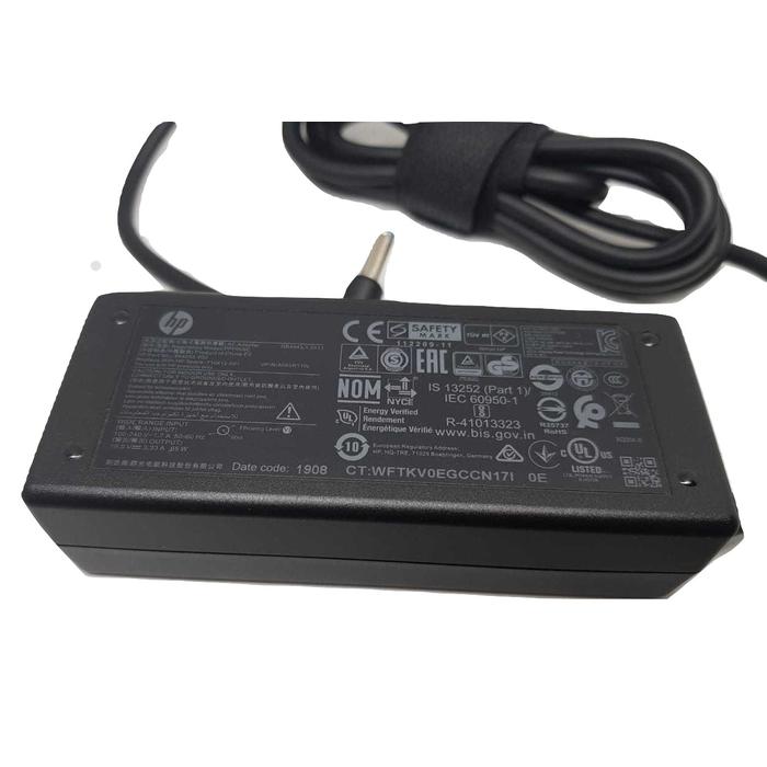 Cargador HP 19.5V 3.33A 65W 7.4x5.0mm V4 Original Compacto Y Ligero