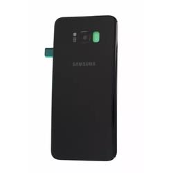  Tapa Trasera Samsung S8 Plus Sm-g955f Negra Con Vidrio de camara
